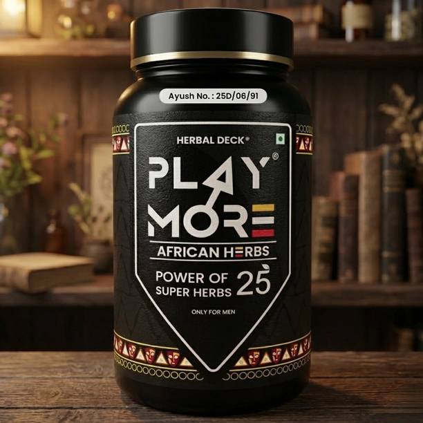 Herbal Deck Playmor African Herbal Powder for Men’s Active Daily Routine