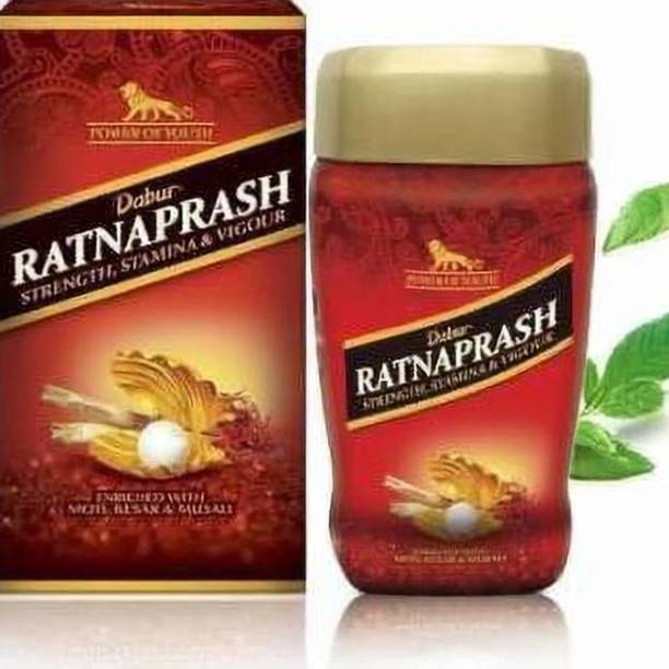 Dabur RATNAPRASH 900GM ENRICHED WITH MOTI, KESAR