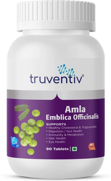 TRUVENTIV Amla Emblica Officinalis 500 mg Gold Standard 100% Pure & Premium - 90 Tablets