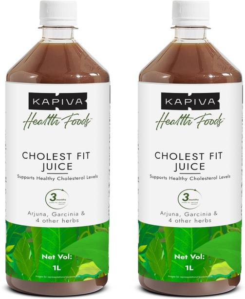 Kapiva Cholest Fit Juice - Support Healthy Cholesterol with 6 Ayurvedic Herbs