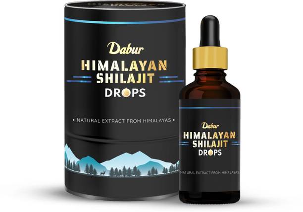 Dabur Himalayan Pure Shilajit Drops| Natural Extract | Rich in Fulvic acid | MessFree