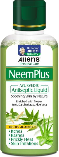 Allen's NeemPlus Ayurvedic Antiseptic Liquid (100 ml x 6 Packs)