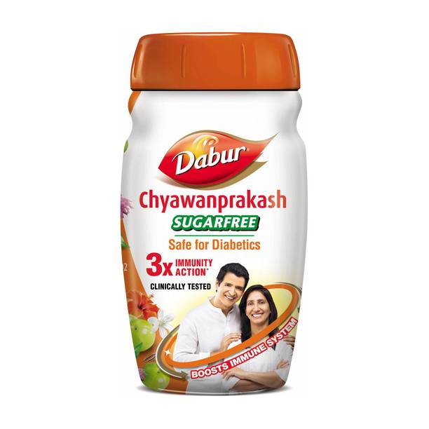 Dabur Chyawanprakash Sugarfree 900g | Safe for Diabetics | 3X Immunity Action