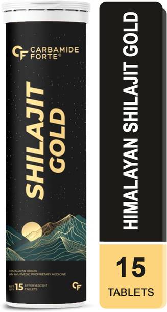 Carbamide Forte Shilajit Effervescent Tablets | Shilajit Effervescent For Boosting Strength 15 Tablets