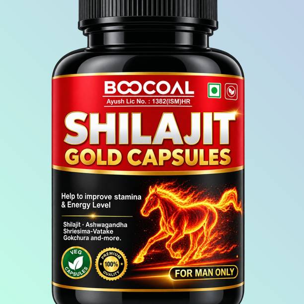 BOOCOAL Shilajit Gold 30-Capsules for Daily Wellness-658