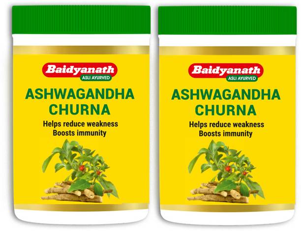 Baidyanath Ashwagandha Churna | Manage Weakness, Stress and Boost Immunity