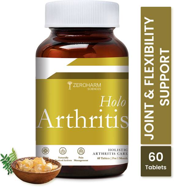 ZEROHARM Holo Arthritis-Knee, Joint Pain Relief, Mobility, Flexibility & Bone Support