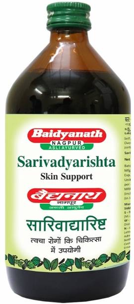 Baidyanath Sarivadyarishta 450 ml, for Skin Problems