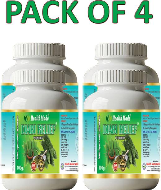 Health Made Ayurvedic Daibi Relief Churna For Managing blood sugar levels in type 2 diabetes