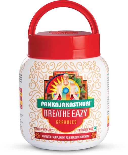 PANKAJAKASTHURI Breathe Eazy Granules For Cough & Cold Zero Preservative Ayurvedic Ingredient