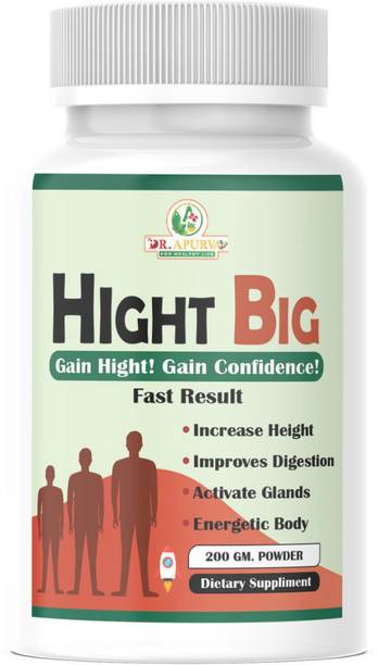 DR APURVA 100% Ayurvedic & Natural Hight Big For Height Increasing Powder