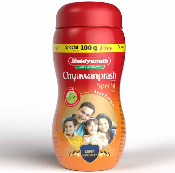 Baidyanath Chyawanprash Special Pack, 900g + 100g, Enriched with 47 Ayurvedic Ingredients