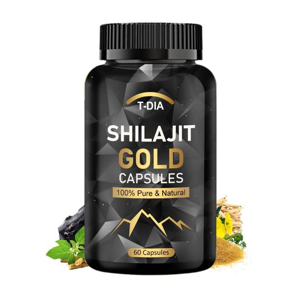 T-DIA Shilajit Gold Capsules For Men