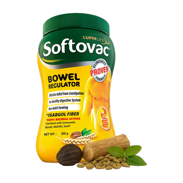 Softovac Isabgol Bowel Regulator Powder for Constipations