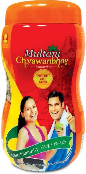 Multani Chyawanbhog Enriched With Kesar(Sugar Free) | Ayurvedic Immunity Booster - 500gm