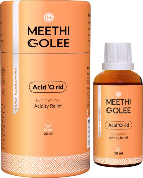 MEETHI GOLEE Acid O Rid HOMOEOPATHY Fast Relief from Acidity, Gas, Heartburn, Indigestion