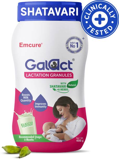 Galact Lactation Supplement with Shatavari, Elaichi Flavor for Mothers