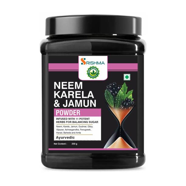 Srishma Karela Jamun Powder - For Maintaining Blood Sugar Levels