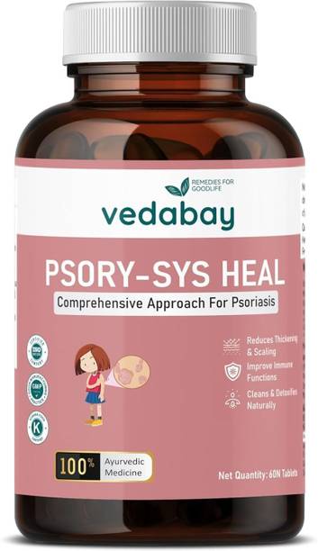 Vedabay Psorysys Heal Psoriasis Medicine, Helps In Redness and Dry Patches