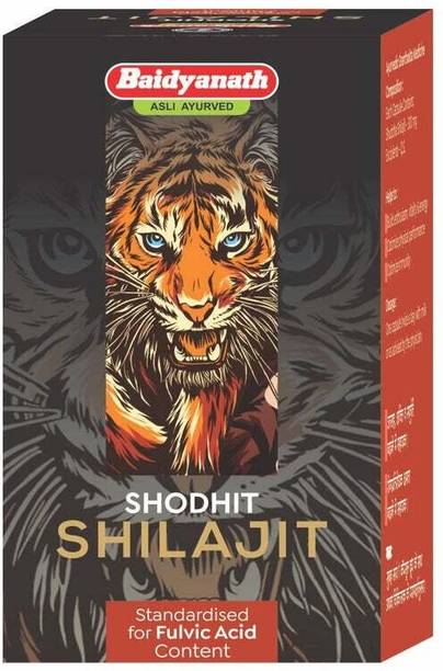 Baidyanath Shodhit Shilajit 30 Capsules (Pack of 2)