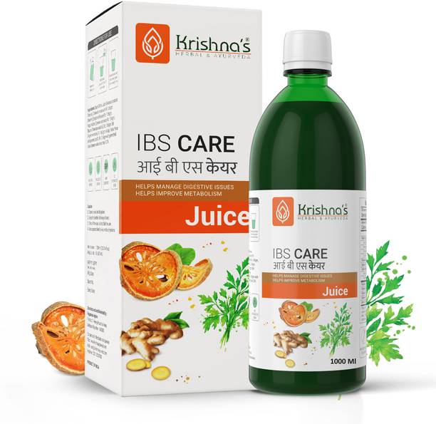 Krishna's Herbal & Ayurveda Natural Herbal IBS Care Juice for Digestive Health Manage Digestive Issue 1000ml