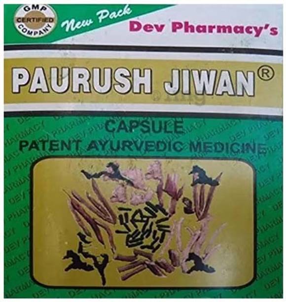 Paurush Jiwan Energetic Active Fit 60 Capsules Pack Of 1