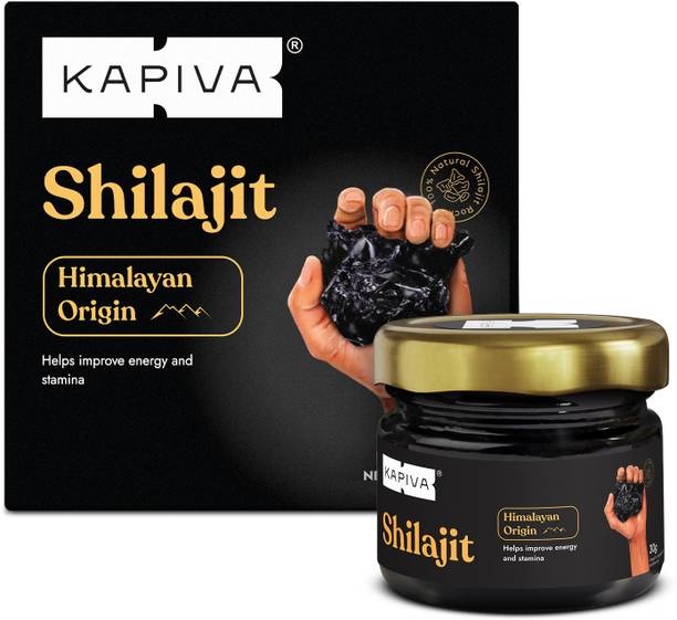 Kapiva Himalayan Shilajit Resin|Rich in Fulvic Acid|For Strength, Power & Stamina