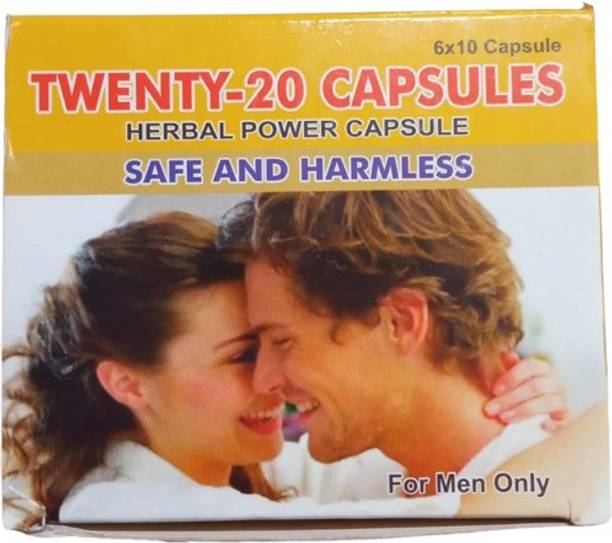 Rana Herbals TWENTY-20 CAPSULES FOR MEN ONLY