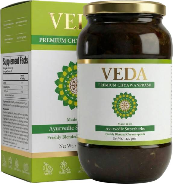 Veda Ayurvedics Veda Premium Chyawanprash | Enriched with Almonds & Saffron
