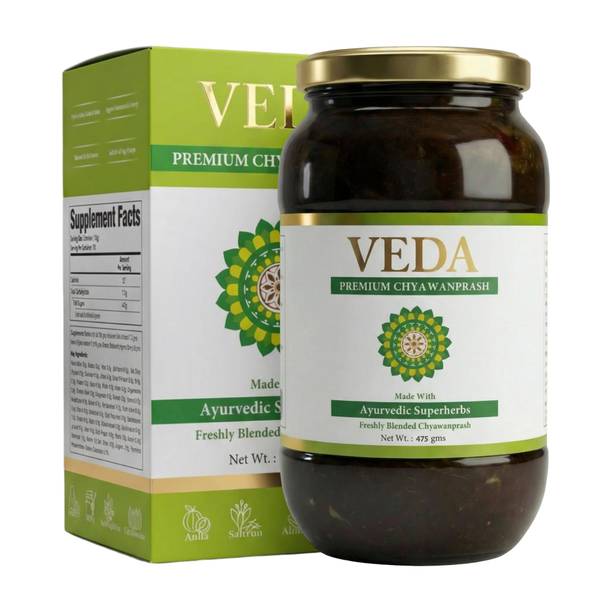 Veda Ayurvedics Veda Premium Chyawanprash | Enriched with Almonds & Saffron