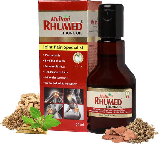 Multani Rhumed Strong Ayurvedic Pain Relief Oil Relief Joint & Muscle Pain
