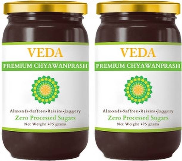 Veda Ayurvedics Veda Premium Chyawanprash (Sugar Free) |475GMS Pack of 2