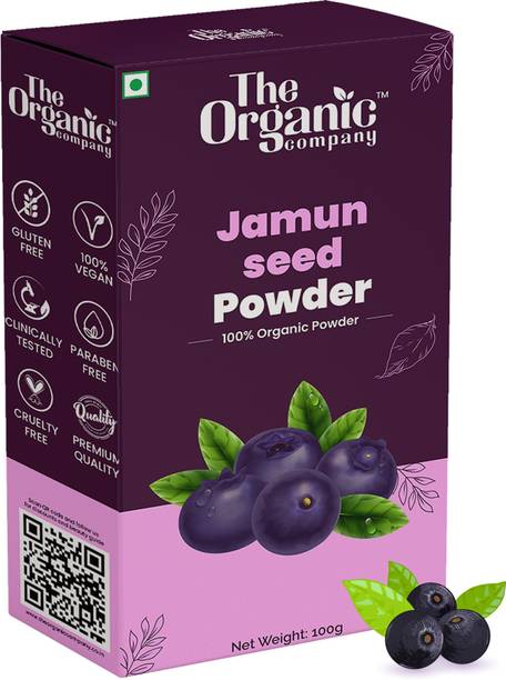 The Organic Company Jamun powder for eating, for Weight loss, for Skin, for Face, for Drinking