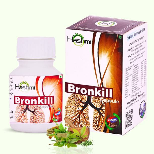 Hashmi bronkill capsule | natural relief for asthama, cough, and respiratory health
