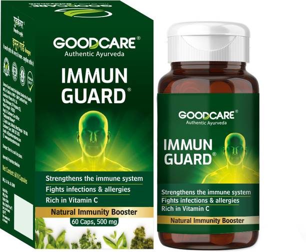 GOODCARE Immun Guard Capsules - Natural Immunity Booster with Amla, Giloy &Ashwagandha,