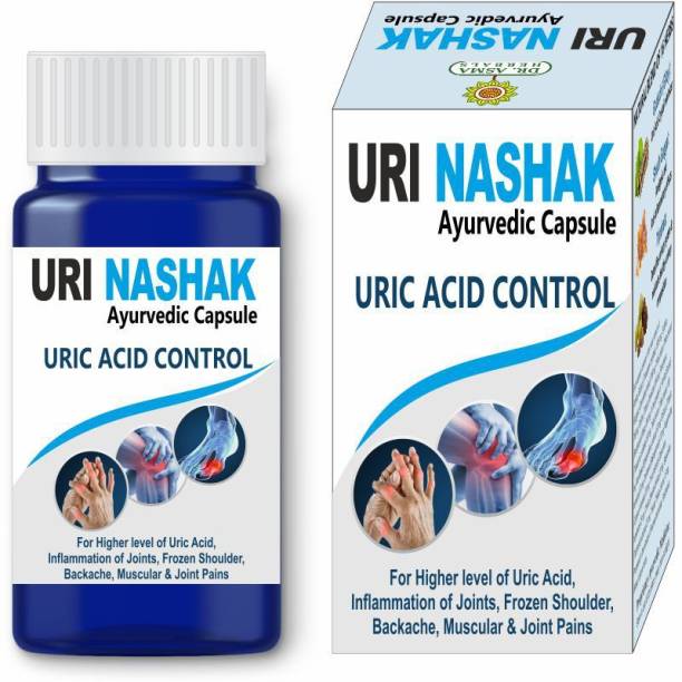 Dr. Asma Herbals Uri Nashak Ayurvedic Capsules for uric acid