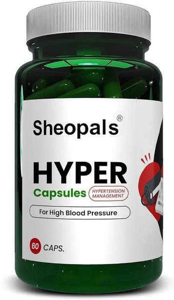 Sheopals Hyper Ayurvedic Capsule With Cinnamon, Brahmi & More For Managing Blood Pressure