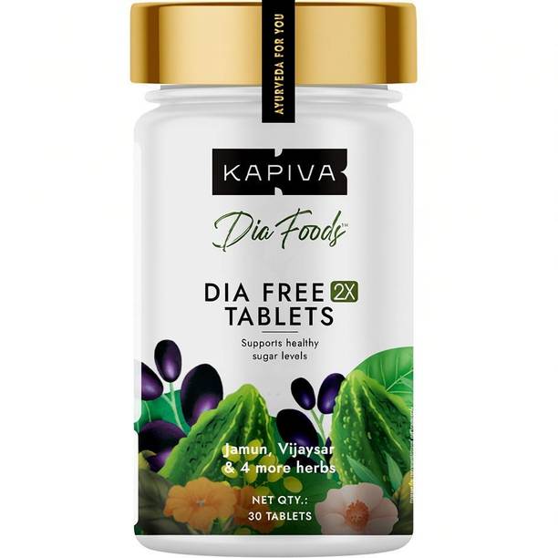 Kapiva Dia Free | Single Dose Daily | 1 Month Pack