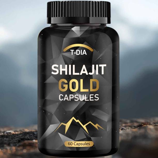 T-DIA Shilajit Gold Capsules for Active Men and Daily Wellness