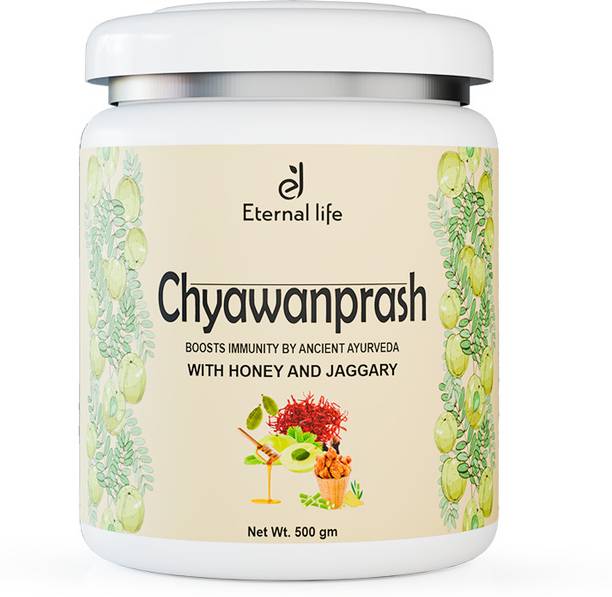 Eternal life Chyawanprash Special,54+ Ayurvedic Herbs,Immunity Booster,Supports Strength