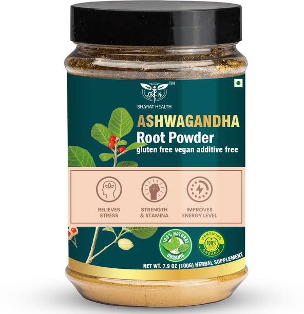 BHARAT HEALTH ASHWAGANDHA ROOT POWDER (100g)