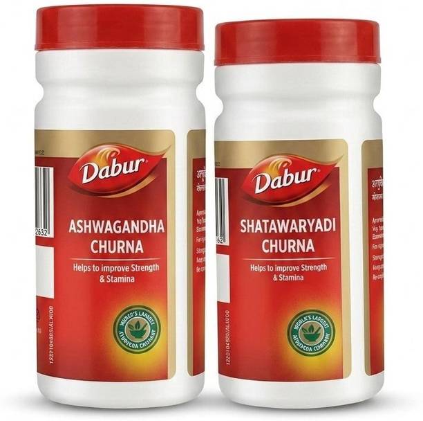 Dabur Ashwagandha Churna(60g) & Shatawaryadi Churna(60g) Pack