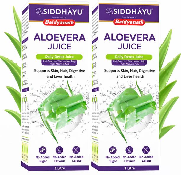 Baidyanath Aloe Vera juice with Pulp, 1000 ml