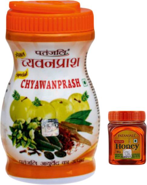 PATANJALI Special Chyawanprash 500 gm - FREE Honey 50 Gm