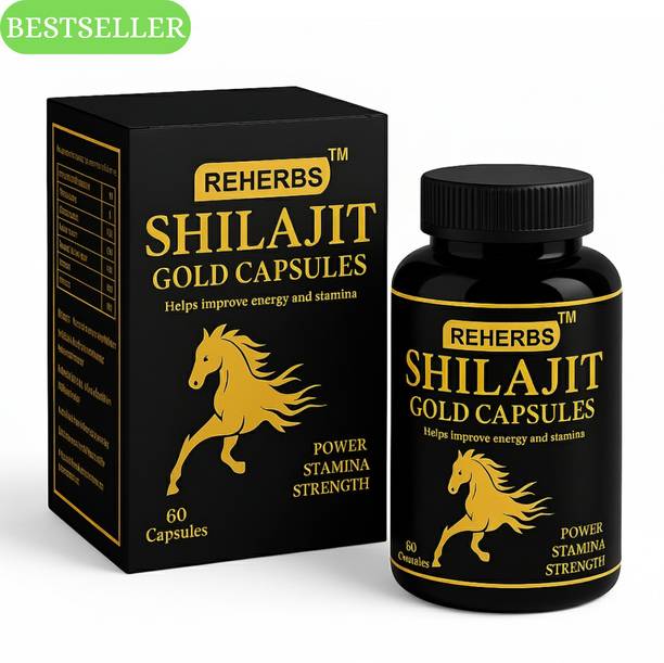 REHERBS SHILAJIT GOLD CAPSULES - 60 Capsules, 500MG