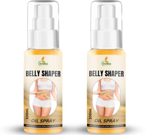 grinbizz Belly Shaper Oil Natural Weight Loss Oil|Belly Fat Burner|Slimmng Oil|Fat Loss