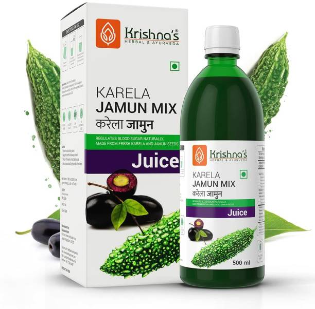 Krishna's Herbal & Ayurveda Karela Jamun Mix Juice
