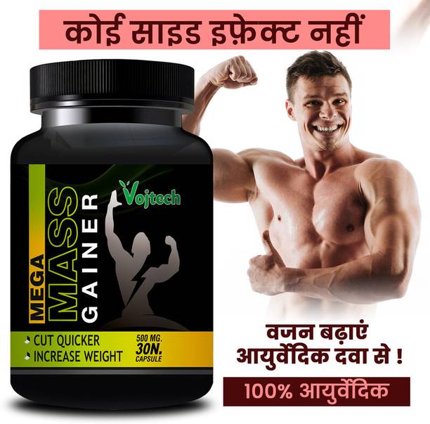 Vojtech Mega Mass Tablet Weight Gain Capsule Mass Gainer Protein Supplement