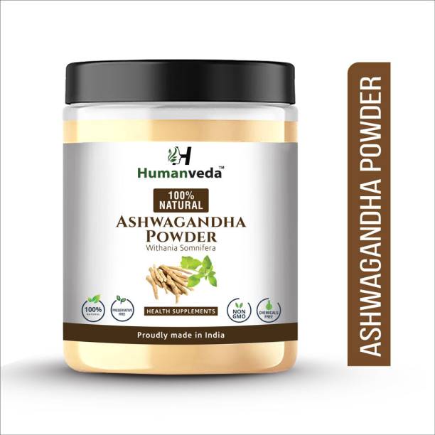 Humanveda Pure Ashwagandha Root Powder | Helps fight anxiety and stress (400g)