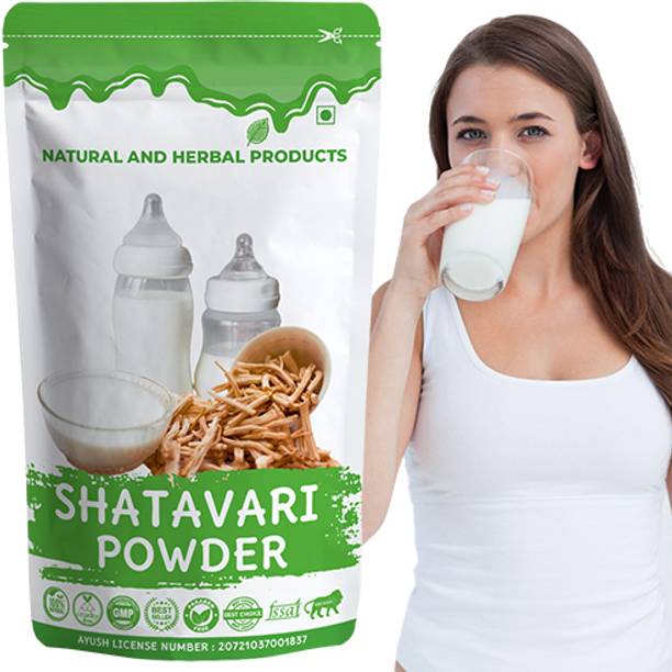 NATURAL AND HERBAL PRODUCTS Shatavari Powder For Women, For Men, For Breast Milk, Shatavari Churan Powder